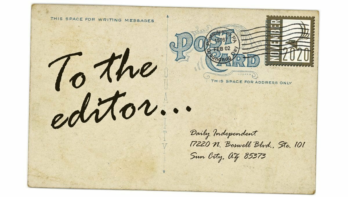 To the Editor